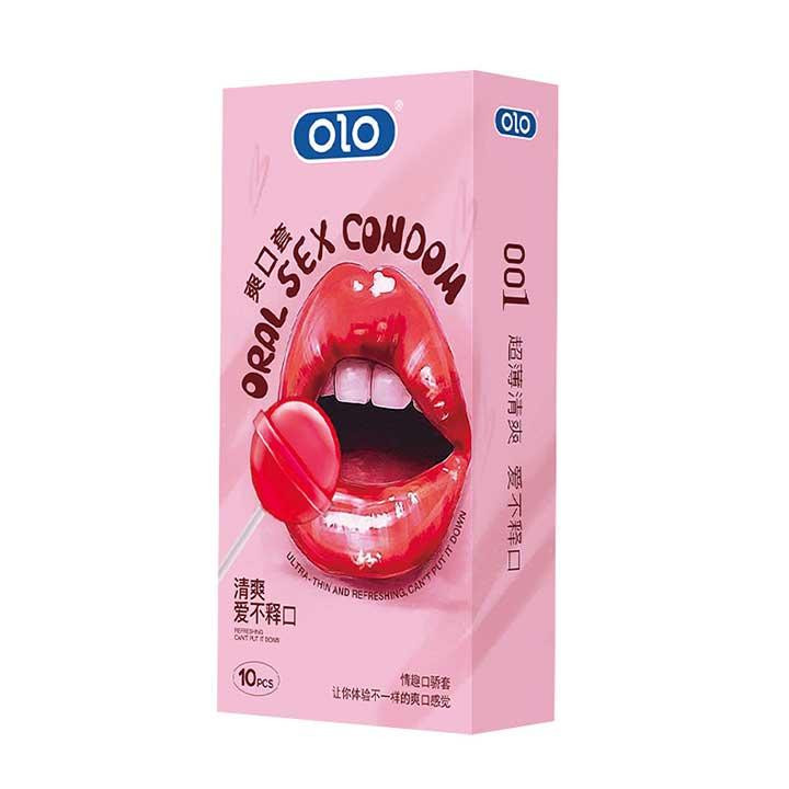 Презервативы OLO Ultrathin Oral Sex Ультратонкие Клубника 10 шт Винница - изображение 3