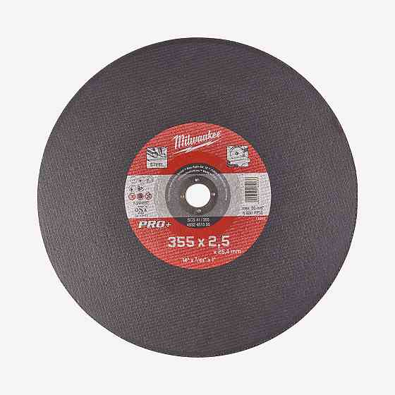 Диск отрезной по металлу MILWAUKEE, SC 41/355х2,5мм, Ø355мм Одесса