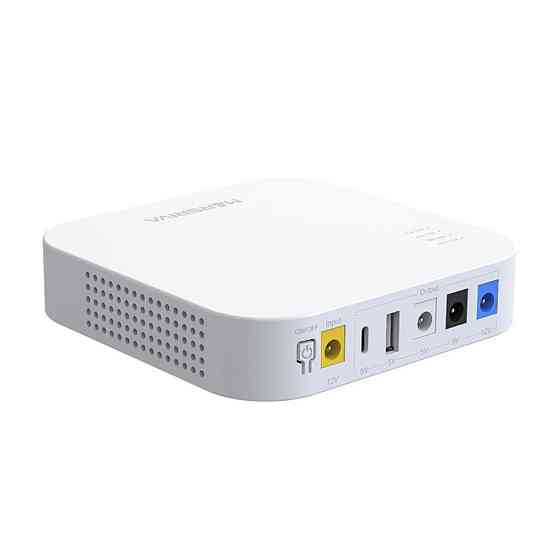 ИБП mini UPS для роутера и модема MARSRIVA KP4 MAX 20000 mAh 18W Output DC 12/9/5V USB-A USB-C Одесса