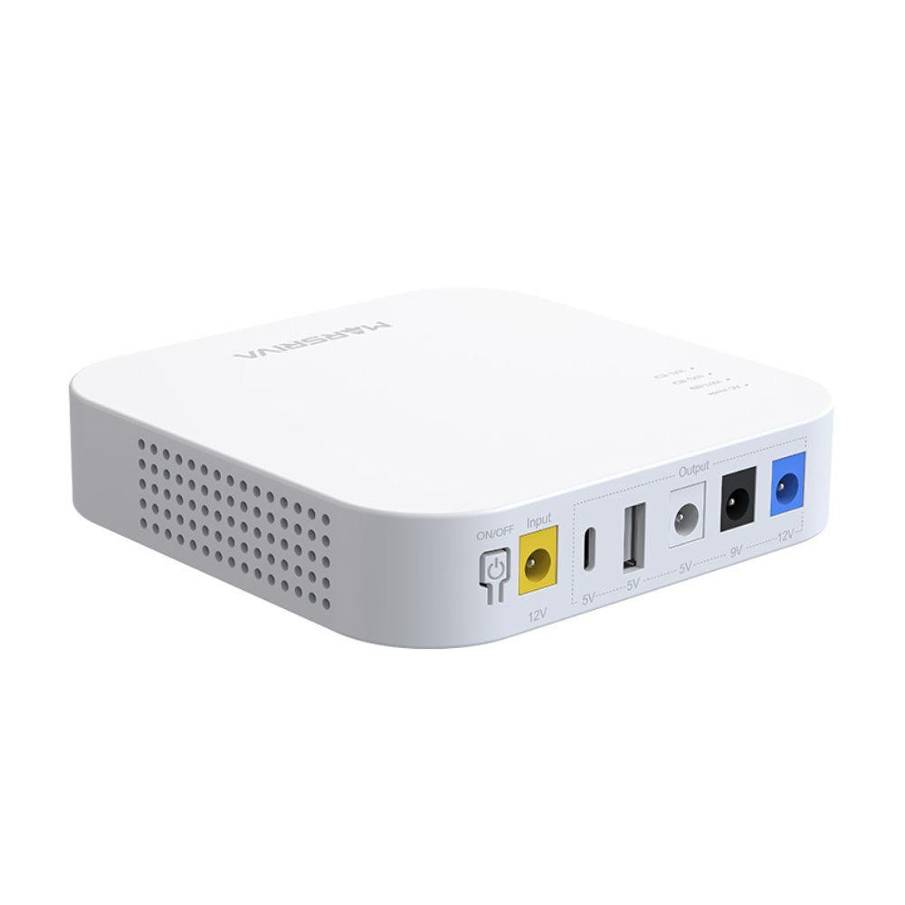 ИБП mini UPS для роутера и модема MARSRIVA KP4 MAX 20000 mAh 18W Output DC 12/9/5V USB-A USB-C Одесса - изображение 3