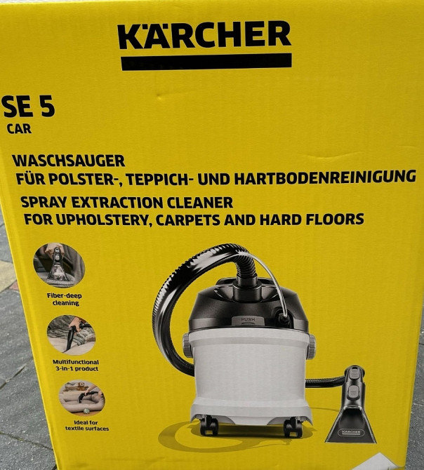 Karcher  se5 care se 5.100 пылесос пилосос для химчистки. Харьков - изображение 4