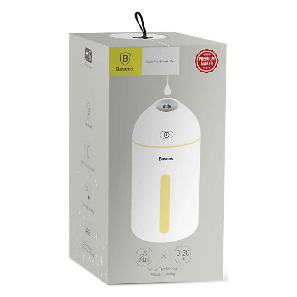 Зволожувач повітря Baseus Cute Mini Humidifier White Киев - изображение 5