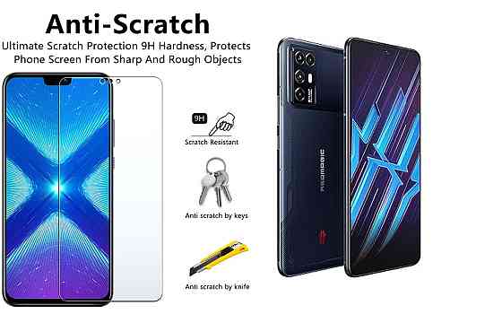 Защитное стекло NeoGlass для NUBIA RED MAGIC 6R, Red Magic 6S Pro – ультрапрозрачное и устойчивое Киев