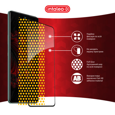 Стекло защитное Intaleo Full Glue Xiaomi 14T Black (1283126603365) Винница - изображение 7