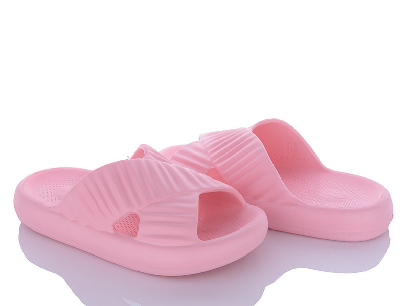 Жіночі шльопанці пінка foam рожеві Одеса - фото 2