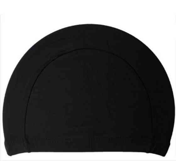 Шапочка для плавання one size чорний Київ