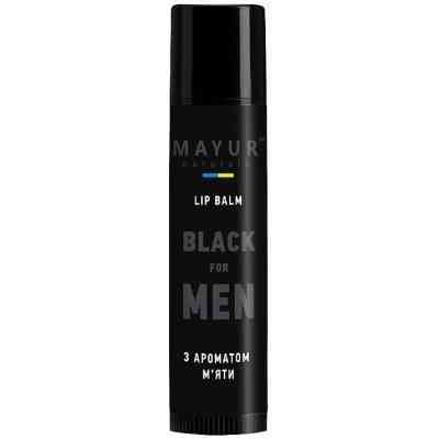 Бальзам для губ Mayur Black For Men Для чоловіків 5 г (4820230955323) Вінниця