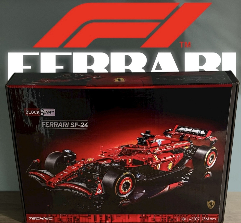 Конструктор Ferrari SF 24‼️ f1 болід формули 1 феррарі в коробці. Київ - фото 8