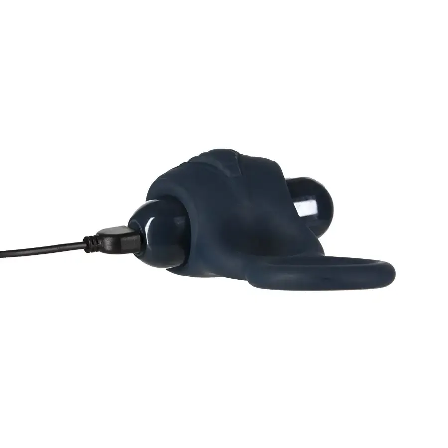 Подвійне ерекційне кільце з вібрацією Lux Active-Triad - Vibrating Dual Cock Ring, пульт ДК Львов - изображение 5