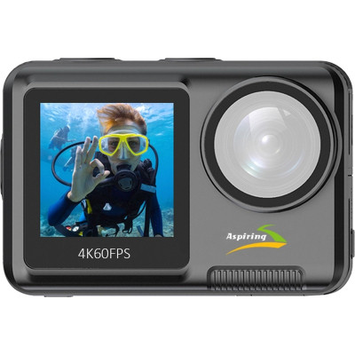 Экшн-камера Aspiring Repeat 4 ULTRA HD 4K DUAL SCREEN (86ASZE21PB) Винница - изображение 2