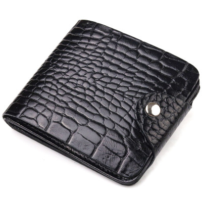 Портмоне Canpellini З натуральної шкіри Чорне (21572) Вінниця - фото 1