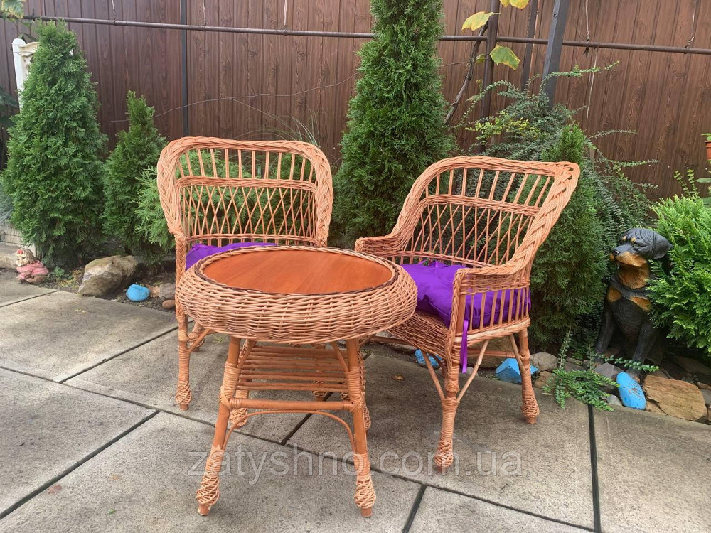 Плетеная мебель, набор Киев - изображение 6