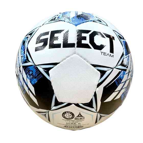 М'яч футбольний SELECT TEAM FIFA No5 Вишневе