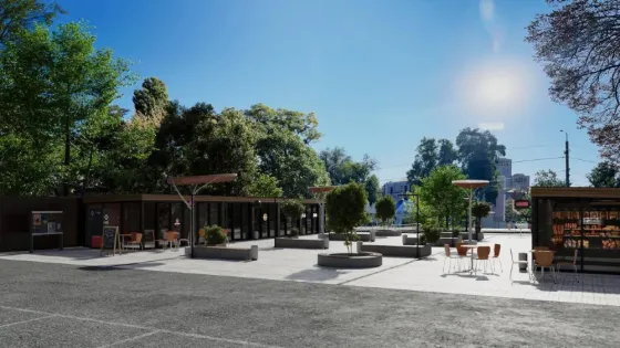 Нове. Здам в оренду павільйони з водой і каналізацією в центрі міста. Дніпро