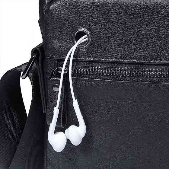 Сумка чоловіча Vintage 14486 Чорна Київ