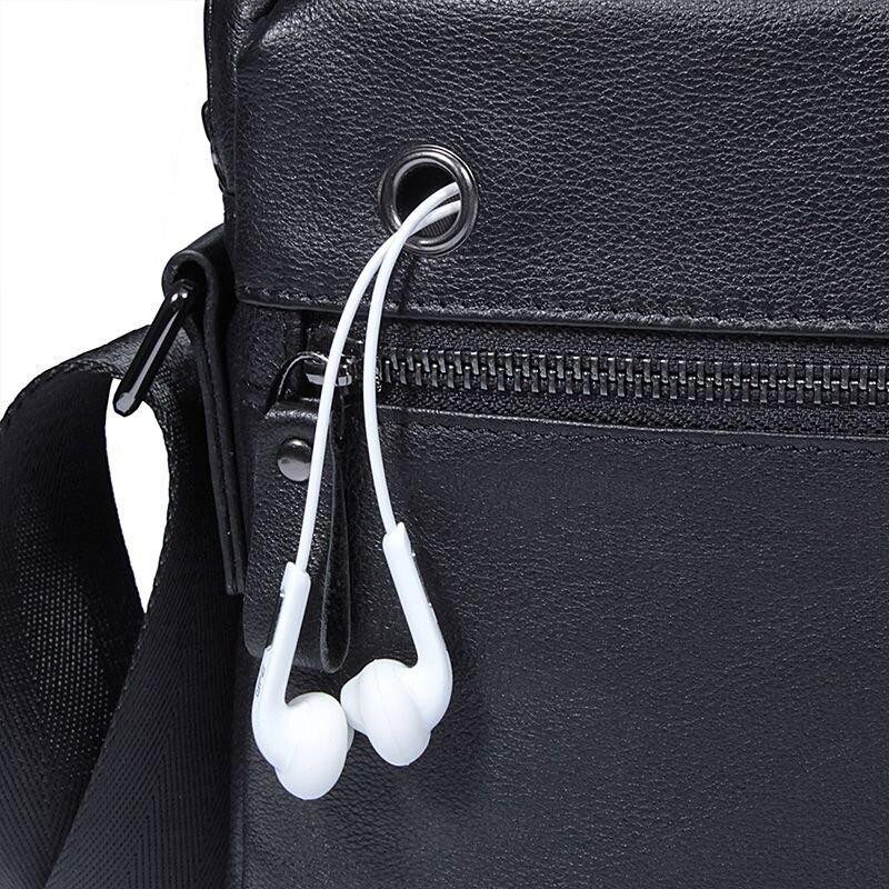 Сумка чоловіча Vintage 14486 Чорна Київ - фото 3