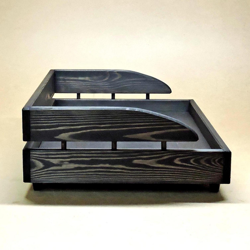 Лежак деревянный для собаки 