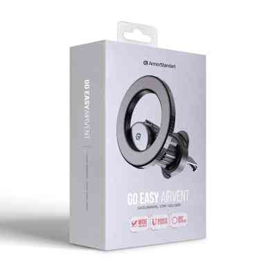 Універсальний автотримач Armorstandart GoEasy Airvent magnetic Black (ARM85336) Вінниця