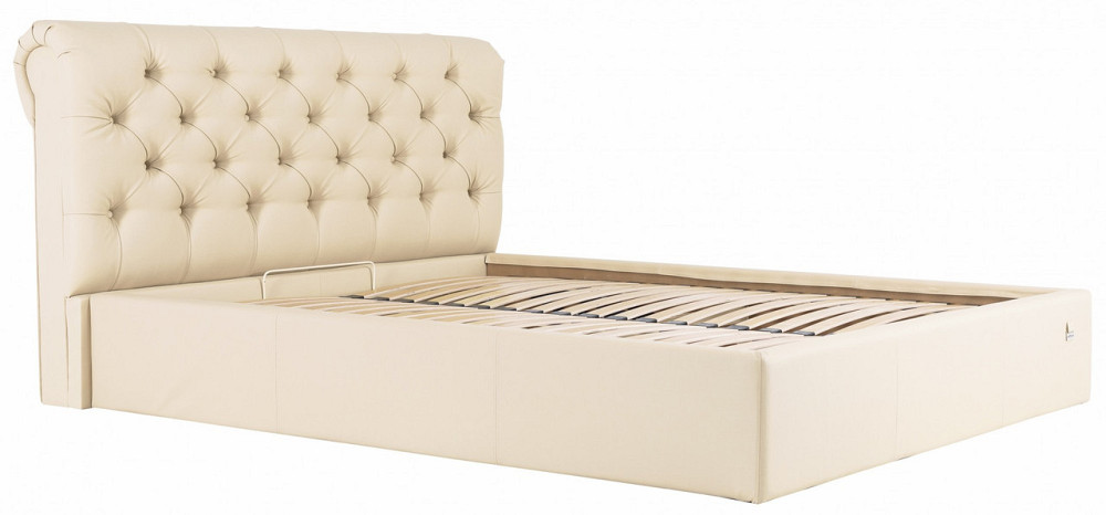 Кровать London VIP 140 х 190 см Fly 2207 С дополнительной металлической цельносварной рамой Бежевый Киев - изображение 9