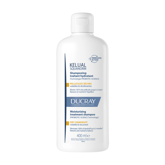 Дюкре Келюаль Скванорм шампунь проти сухої лупи Ducray Kelual Squanorm Shampooing 400 мл new Дніпро