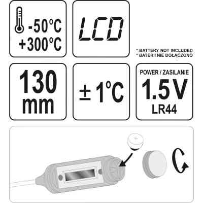 Термометр Yato YT-72971 Винница