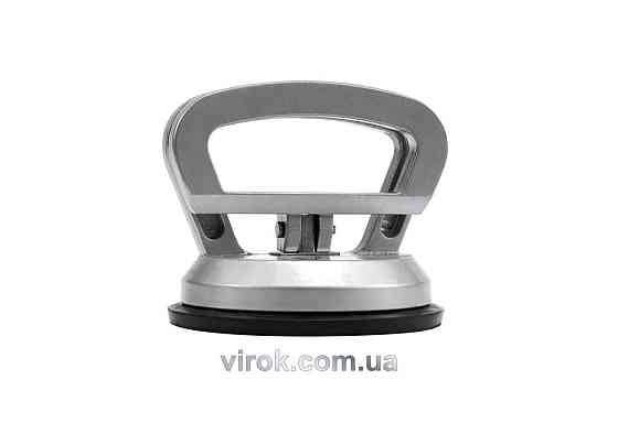 Присоска для монтажу скла одинарна VOREL : d= 115 мм, m= 40 кг, алюміній [50] Одеса