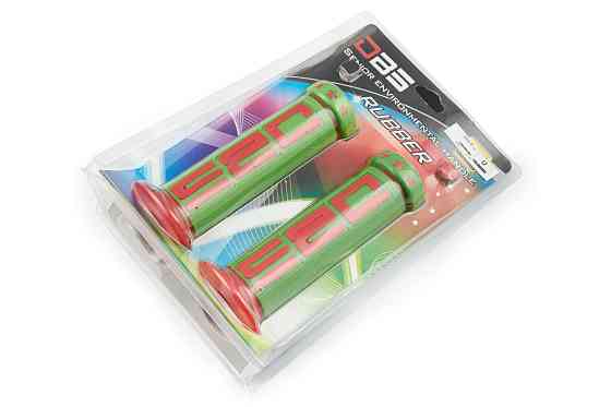 Ручки керма (mod:1, зелено-червоні) DBS (#YMBT) Київ