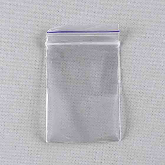Герметичные пакеты zip lock для мелких деталей и хранения 6x8 (100шт) (1 пачка) Харьков