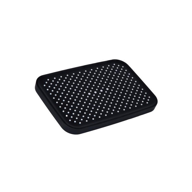 Лійка для верхнього душу Qtap Hlavova 300x200 мм прямокутна QTHLA107BLM45783 Black Matt Київ - фото 1