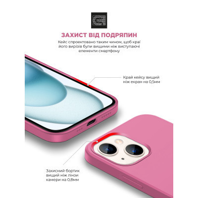 Чехол для мобильного телефона Armorstandart ICON2 MagSafe Apple iPhone 15 Pink (ARM77009) Винница - изображение 5