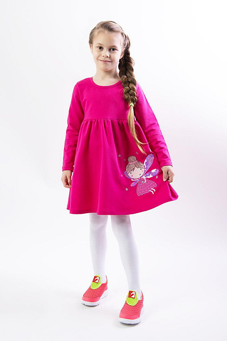 Плаття для дівчаток, салатове, малинове, рожеве Крохатушка одяг Київ - фото 6