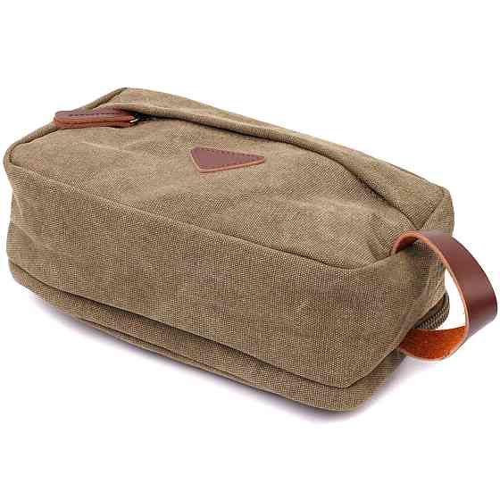 Мужская барсетка на два отделения из качественного текстиля Vintage 22231 Оливковый Киев