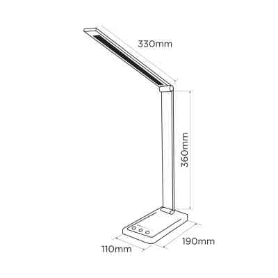 Настільна лампа ELM Rodeo Primo-10W 3000-6000K (27-0003) Вінниця
