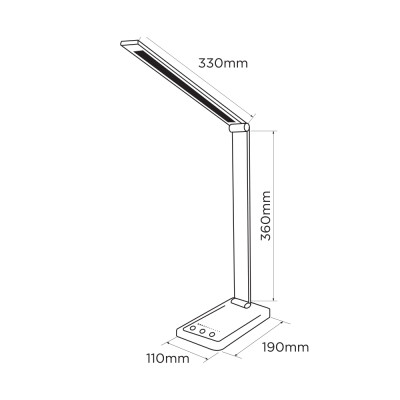 Настільна лампа ELM Rodeo Primo-10W 3000-6000K (27-0003) Вінниця - фото 2
