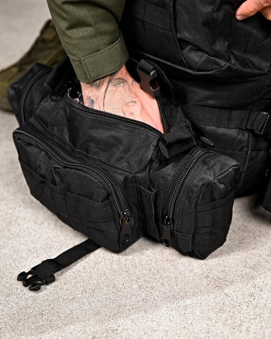 Рюкзак тактичний bresh black 55Л ПП8053 Одеса - фото 7