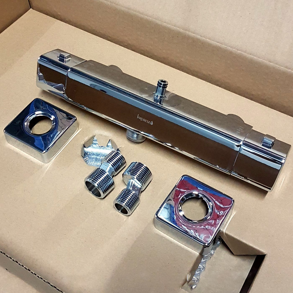 Душевая система с термостатом Imprese CENTRUM SQ T-15430 Киев - изображение 2