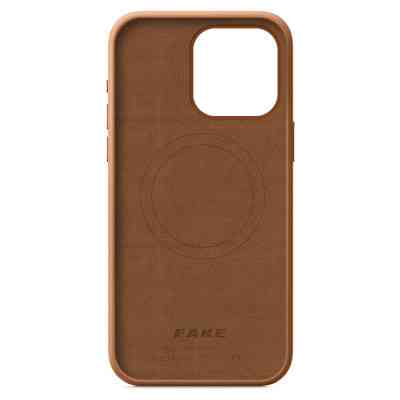 Чохол до мобільного телефона Armorstandart FAKE Leather Case Apple iPhone 15 Pro Max Light Coffee (ARM76306) Вінниця