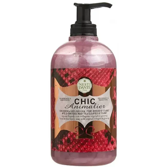 Жидкое мыло Nesti Dante Red Chic Animalier Красный питон 500 мл Львов