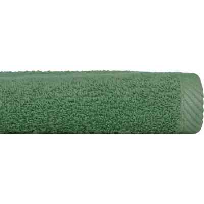 Рушник Kela рукавичка махрова для обличчя Ladessa, зелене листя, 15х21 см (24592) (00000026449) Вінниця