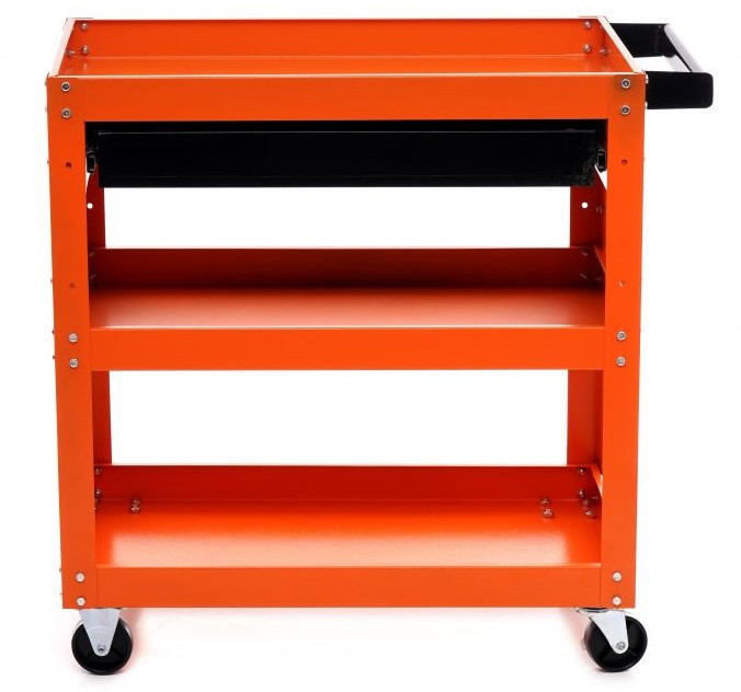 Візок металевий для інструментів 3 полиці на колесах Kraft&Dele (KD366) Нововолинськ - фото 5