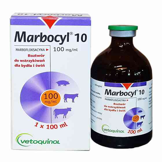 Марбоцил 10% флакон 100 мл Vetoquinol Польща Вінниця