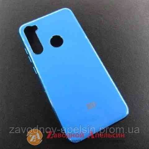 Xiaomi Redmi Note 8 матовый чехол Electroplate blue Одесса