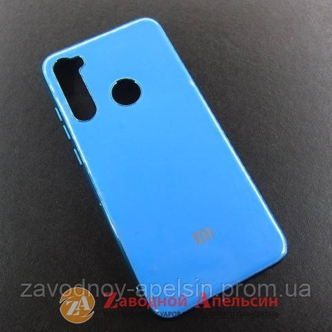 Xiaomi Redmi Note 8 матовый чехол Electroplate blue Одесса - изображение 2