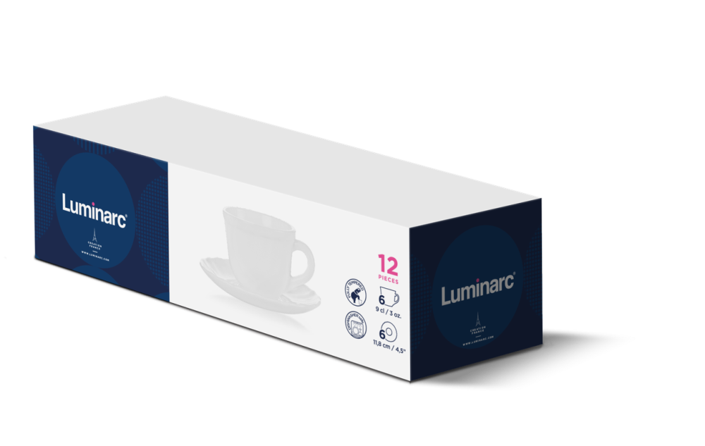 Сервиз кофейный Luminarc Feston, 12 предметов (7196476) Киев - изображение 2