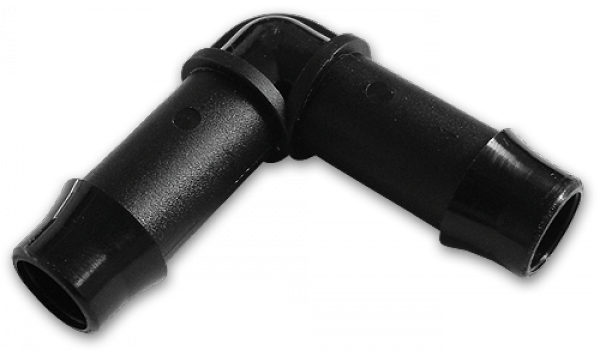 З'єднувач-коліно для трубки 13мм – 4 шт., DSA-2213 Київ - фото 1