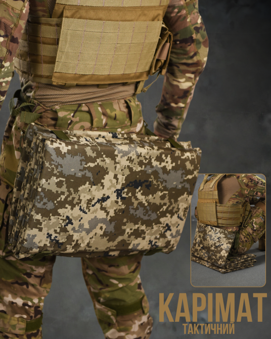 Сидіння каримат коврик тактичне з кріпленням на пояс розкладний 6 секцій Одеса - фото 6