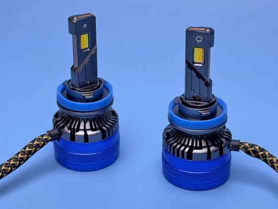 Комплект LED ламп H11 K68 (120W) с пультом — 3 цвета (3000K/4300K/6000K) + Стробоскоп Харьков