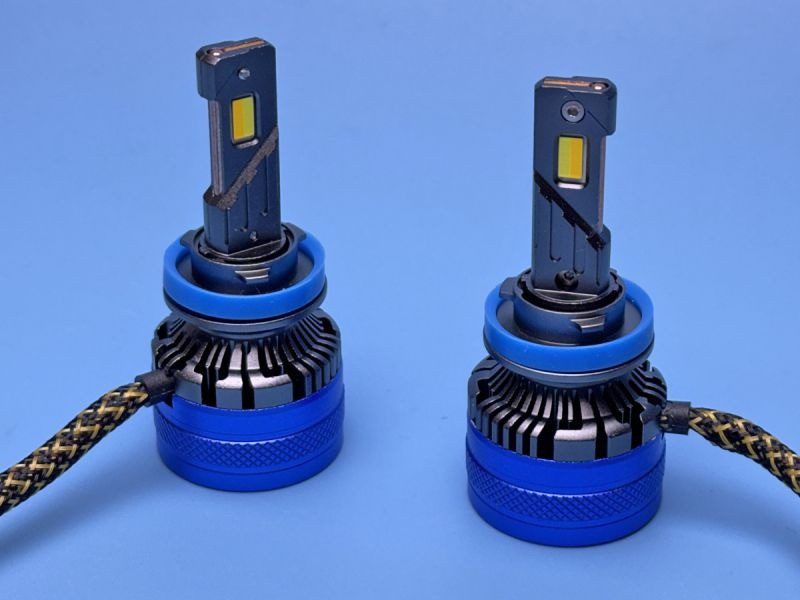 Комплект LED ламп H11 K68 (120W) с пультом — 3 цвета (3000K/4300K/6000K) + Стробоскоп Харьков - изображение 2