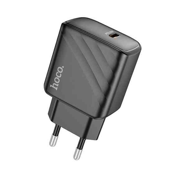Мережевий зарядний пристрій HOCO CS22A Value single port PD30W charger Black 6942007609913 Одеса