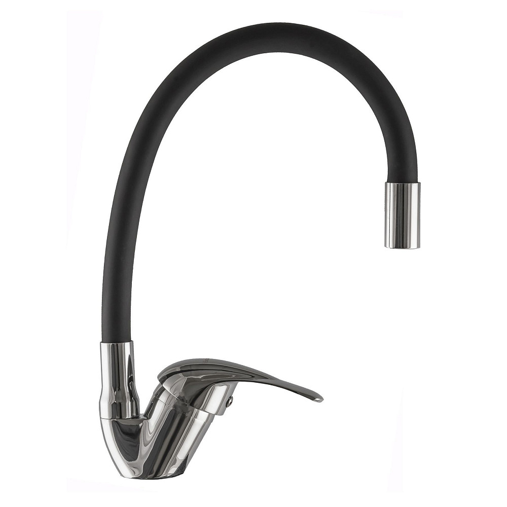 Змішувач для кухні EcoMix ENERGO E-GEZ-203SLR-BLACK Тернопіль - фото 1